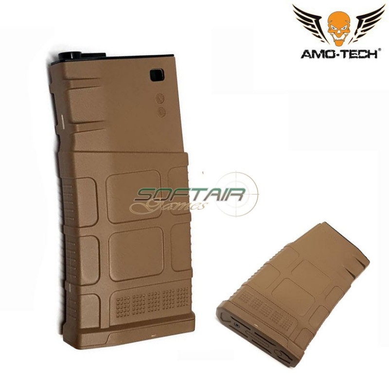 Mid-cap magazine 150bb charlie dark earth for sr25 series amo-tech® (amt-mc-charlie-de)