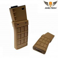 Hi-cap magazine 450bb juliett dark earth for m4 series amo-tech® (amt-hc-juliett-de)