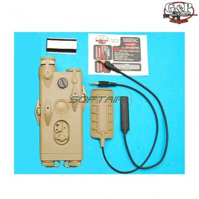 Peq ii laser green dot sand g&p (gp-lsp006)