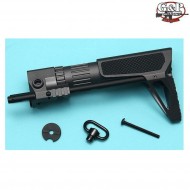 Calcio pdw slim checker gray per aeg m4 g&p (gp-cop105gy)