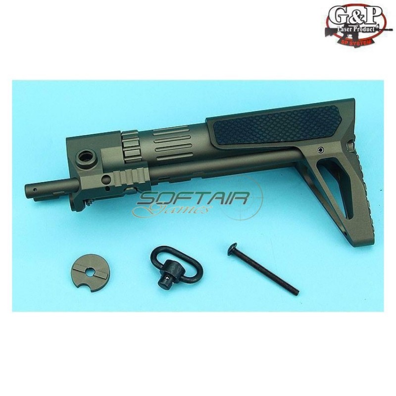Calcio pdw slim checker sand per aeg m4 g&p (gp-cop105sd)