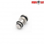 Stainless steel high valvola di scarico per we glock & m&p9 series angry gun (ag-aghov-weg17)