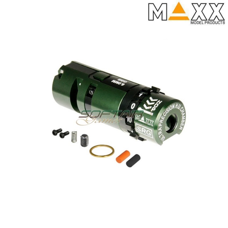 Ultra precision hopup chamber srg l/h for srs/hti maxx model (mx-hop009sgl)