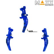 Cnc aluminum advanced speed trigger style c blue maxx model (mx-trg002scu)