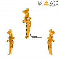 Cnc aluminum advanced speed trigger style e dark earth maxx model (mx-trg002seg)