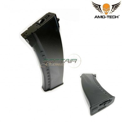 Set 5 hi-caps magazines 500bb uniform black for series ak74 amo-tech® (amt-hc-uniform-bk-5)