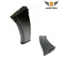 Set 5 caricatori maggiorati 500bb uniform black per serie ak74 amo-tech® (amt-hc-uniform-bk-5)