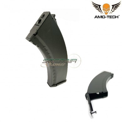 Caricatore maggiorato flash 500bb tango black per serie akm amo-tech® (amt-hcf-tango-bk)