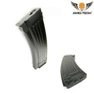 Set 5 mid-caps magazines 140bb iron uniform black for series ak74 amo-tech® (amt-mci-uniform-bk-5)