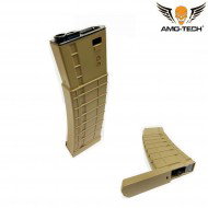 Set 5 hi-caps flash magazines 410bb apples dark earth for m4 series amo-tech® (amt-hcf-apples-de-5)