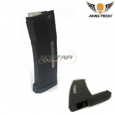 Set 5 caricatori maggiorati flash 380bb epm golf black per serie m4 amo-tech® (amt-hcf-golf-bk-5)