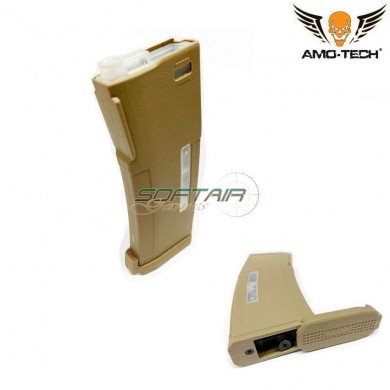 Set 5 hi-caps flash magazines 380bb epm golf dark earth for m4 series amo-tech® (amt-hcf-golf-de-5)