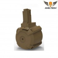Caricatore elettrico & sound 1200bb foxtrot dark earth per serie mp5 amo-tech® (amt-esm-foxtrot-de)
