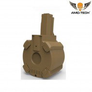 Electric & sound magazine 1200bb foxtrot dark earth for mp5 series amo-tech® (amt-esm-foxtrot-de)