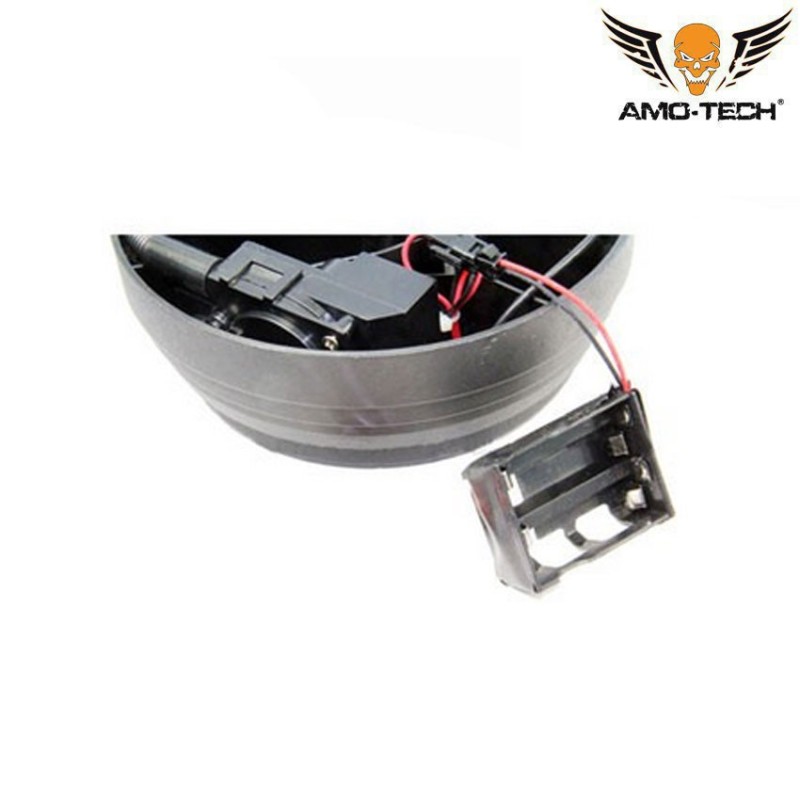 Caricatore elettrico & sound 3500bb johnny black per serie ak amo-tech® (amt-esm-johnny-bk)