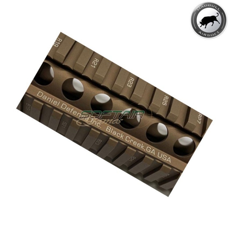 Daniel Defense 12" Ar-15 Lite Rail Fde Bronze Madbull (mb-dd12litefde)