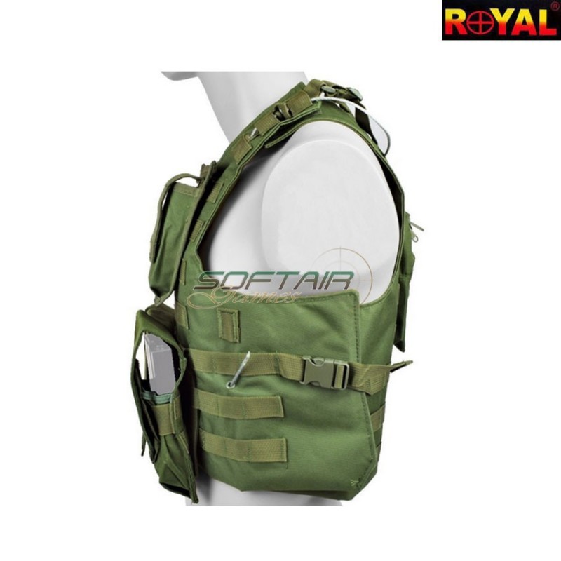 Tactical vest olive drab royal (vt-1104v)