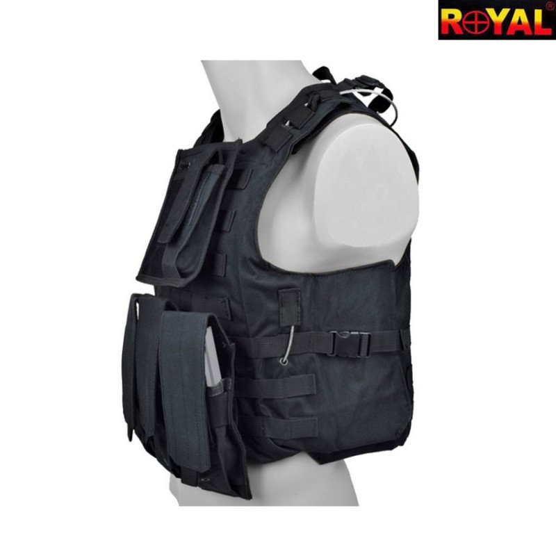 Tactical vest black royal (vt-1104b)