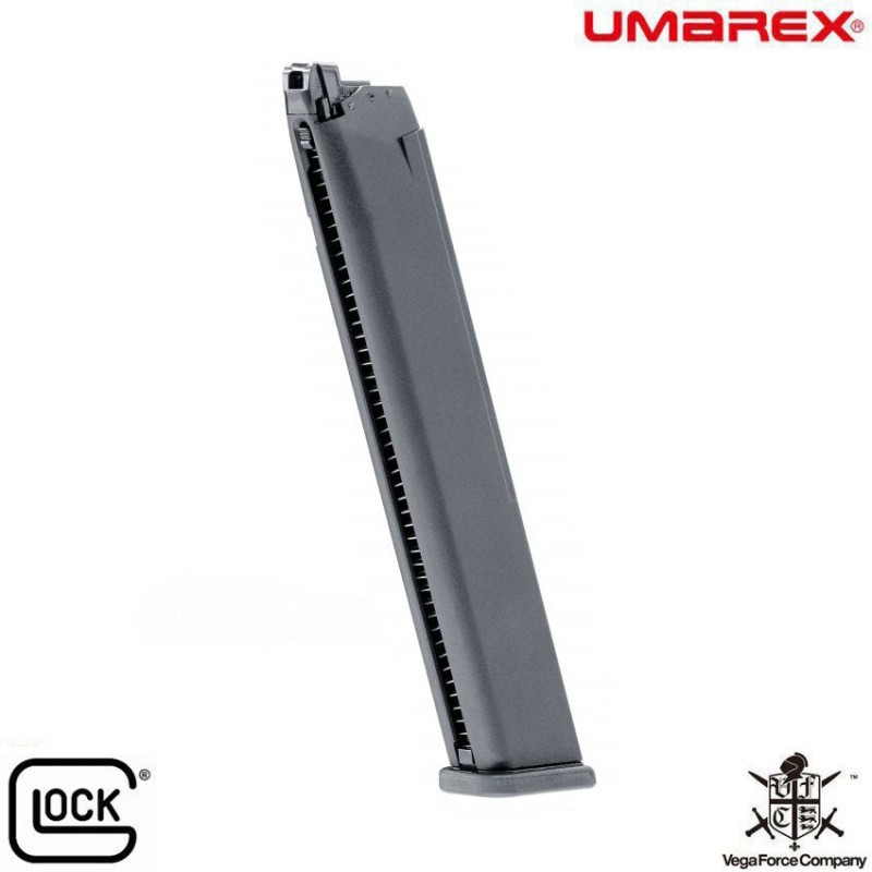 Gas gbb pistol glock 18c blowback black vfc umarex (um-2.6419x)