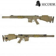 Fucile elettrico rapax xxi m.4 dmr dark earth secutor (sr-sax0004)