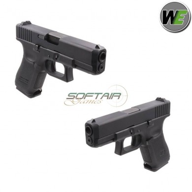 Gas Pistol Glock 19 G19 Gen.5 Black Gbb We (we-110737/we00429)