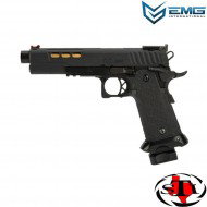 Pistola a gas dvc 3-gun 2011 threaded version emg (emg-110982)