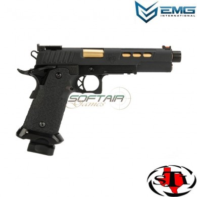 Pistola a gas dvc 3-gun 2011 threaded version emg (emg-110982)