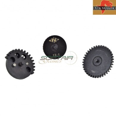 Super high speed 13:1 gear set big dragon (bd-1212)