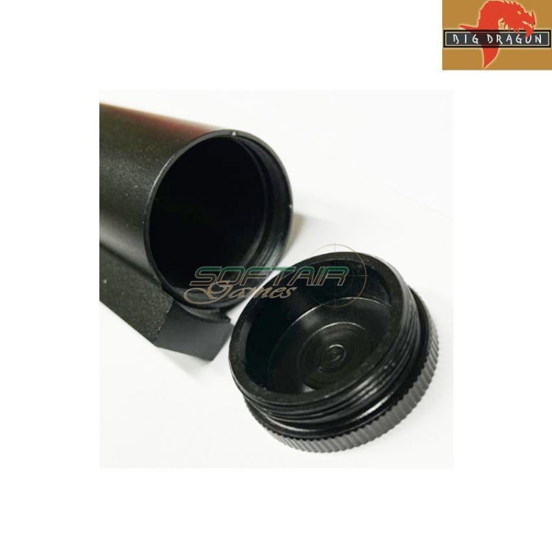 Tubo Calcio Black In Alluminio Per M4/m16 Big Dragon (bd-0220)