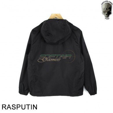 Giacchetto light shell dwr black rasputin tmc (tmc-2639-bk)