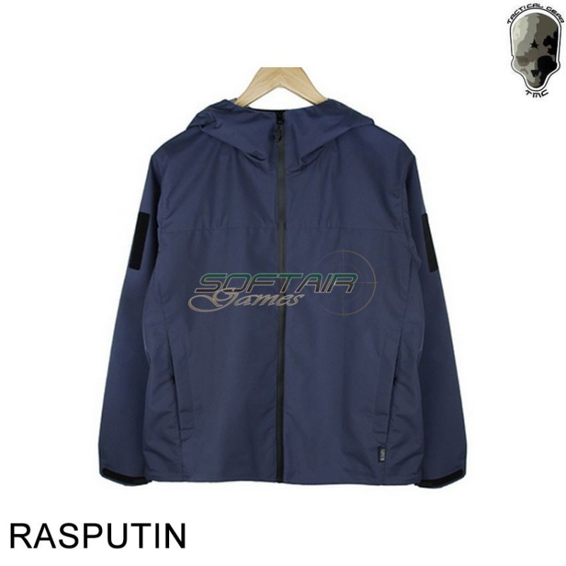 Jacket light shell dwr navy blu rasputin tmc (tmc-2639-ny)