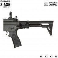 Fucile Elettrico Sa-e12 Edge™ M4 Short Keymod Pdw Replica Chaos Grey Specna Arms® (spe-01-027689)