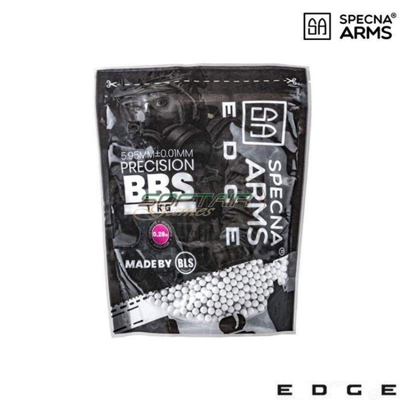 Precision bbs 1kg. 0.28gr. edge™ white specna arms® (spe-16-027212)