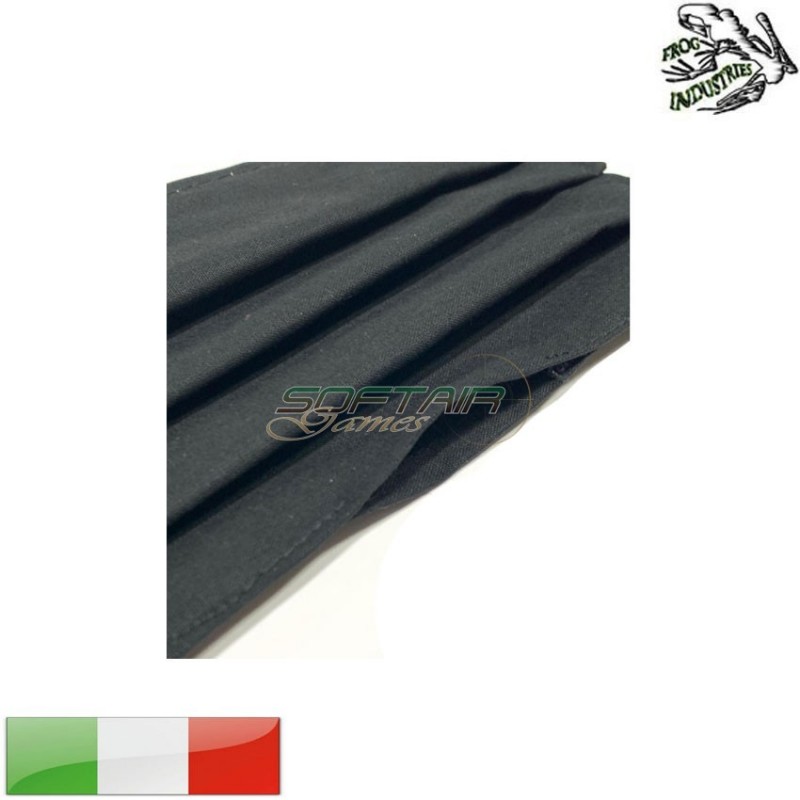 Mascherina portafiltro panther black frog industries® (fi-mask-bk)