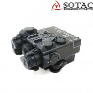 Dbal-a2 peq laser/ir point & illuminator black sotac gear (sg-jgq-4-bk-red)