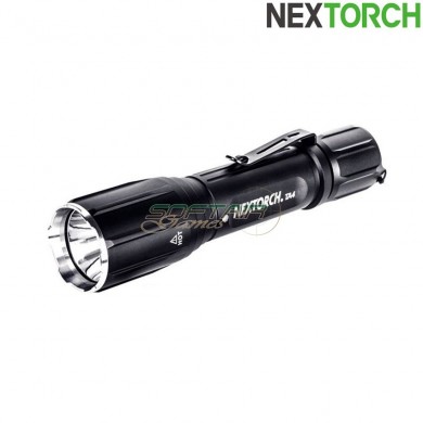 Torcia ta4 ricaricabile 460 lumens led black nextorch (nxt-l300010063)