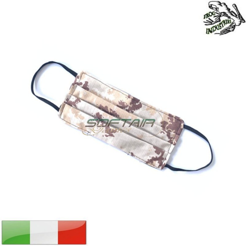 Mascherina portafiltro vegetata® desert frog industries® (fi-mask-tcd)