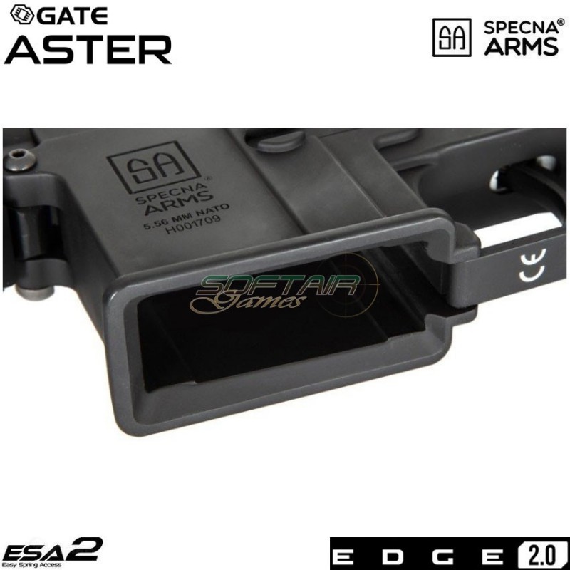Electric rifle sa-h21 416 long version edge 2.0™ black specna arms® (spe-01-028552)