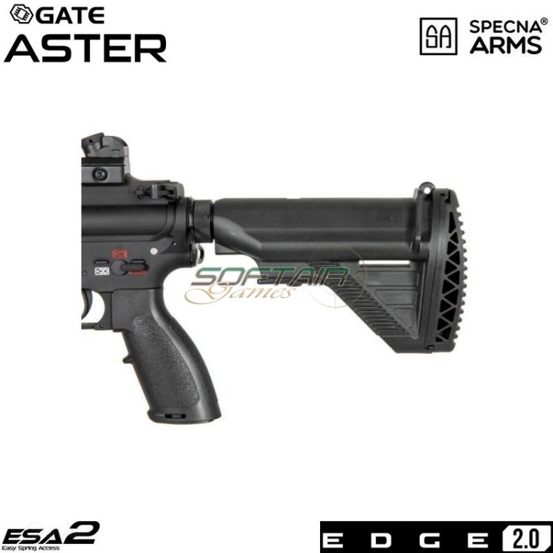 Electric rifle sa-h21 416 long version edge 2.0™ black specna arms® (spe-01-028552)