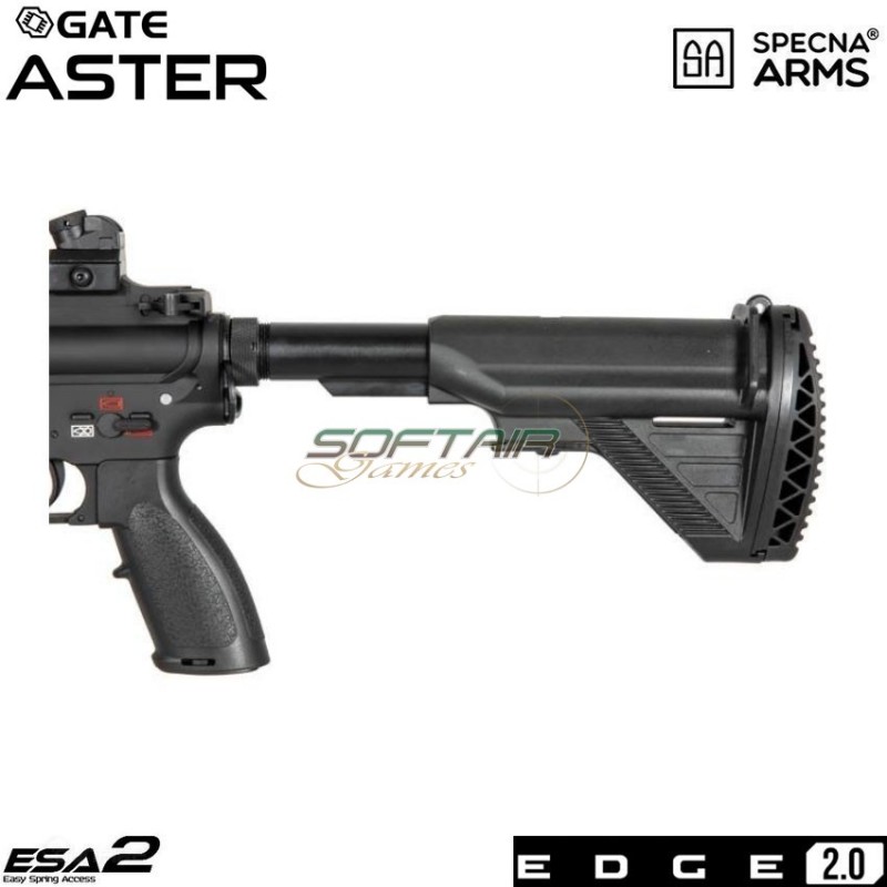 Electric rifle sa-h21 416 long version edge 2.0™ black specna arms® (spe-01-028552)