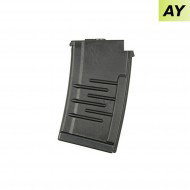Hi-cap magazine short 150bb black per vss/val ay (ay-006632)