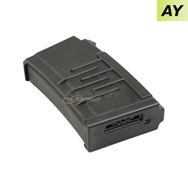 Hi-cap magazine short 150bb black per vss/val ay (ay-006632)