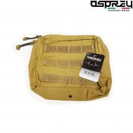 Utility large horizontal coyote brown osprey custom gear (ocg-13-cb)