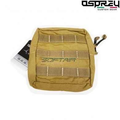 Utility medium vertical coyote brown osprey custom gear (ocg-14-cb)