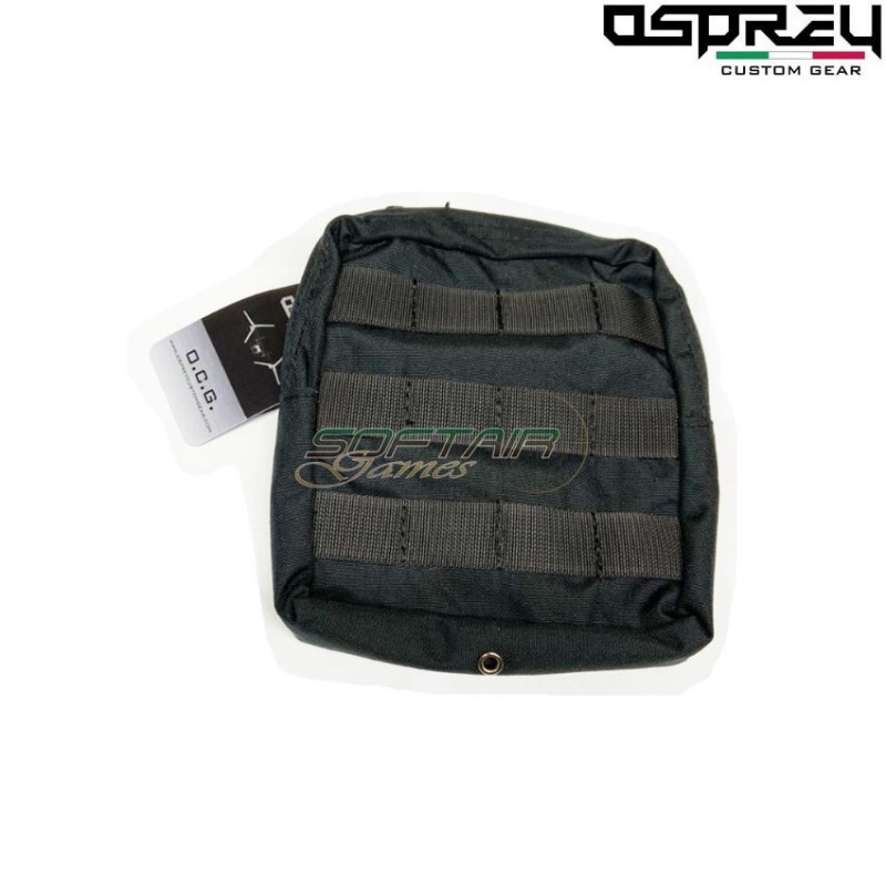 Utility medium verticale black osprey custom gear (ocg-14-bk)