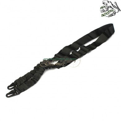 Bungee Cinghia Due Punti Black Frog Industries® (fi-wo-sl08b/000445-bk)