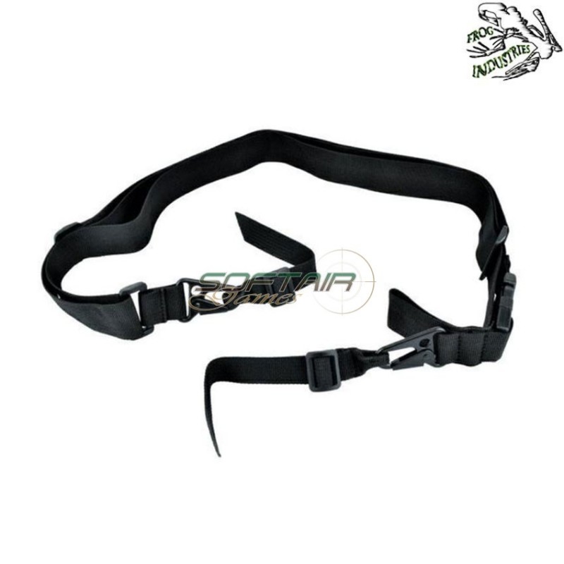 Cinghia Tre Punti Nera Type Beta Frog Industries® (fi-wo-sl10b)