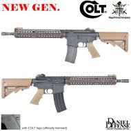 Fucile elettrico mk18 ris ii two tone colt vfc (vf1-lm4ris2-tn01_l)