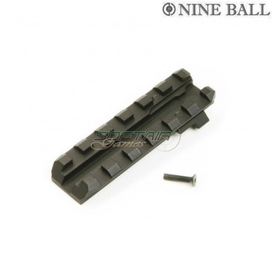 Direct mount base mount black glock nine ball (nb-179505)
