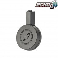 Caricatore drum maggiorato black 550bb per smg gat echo1 (e1-310753)